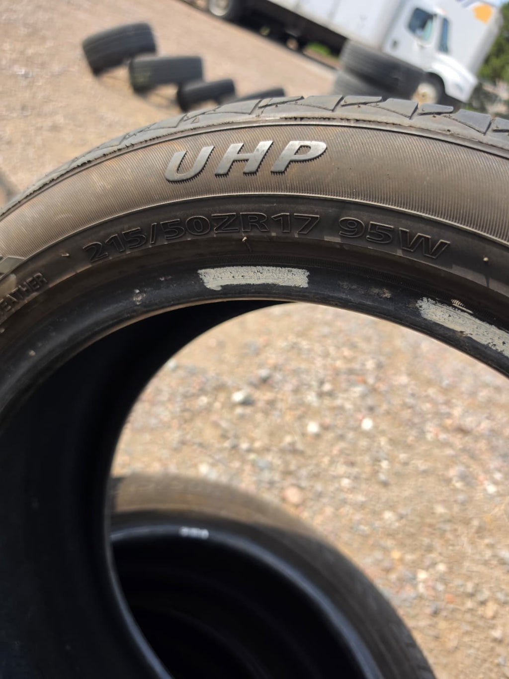 215/50R17 (3 Used Tires) Sentury Uhp