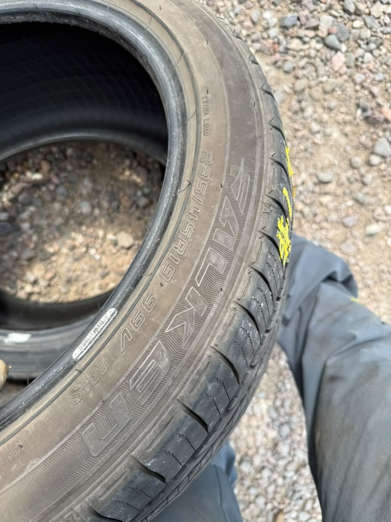235/45R19 Pair (2 Used Tires)Falken Ziex CT60