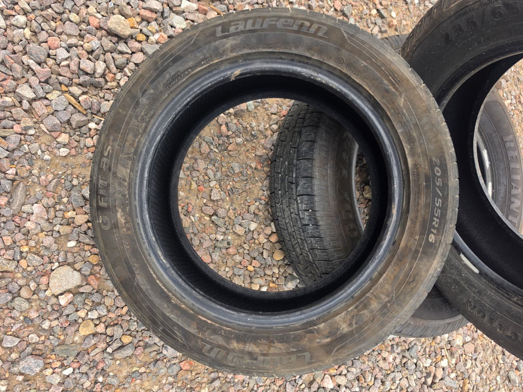 205/55R16 Single (1 Used Tire) Laufenn G Fit AS