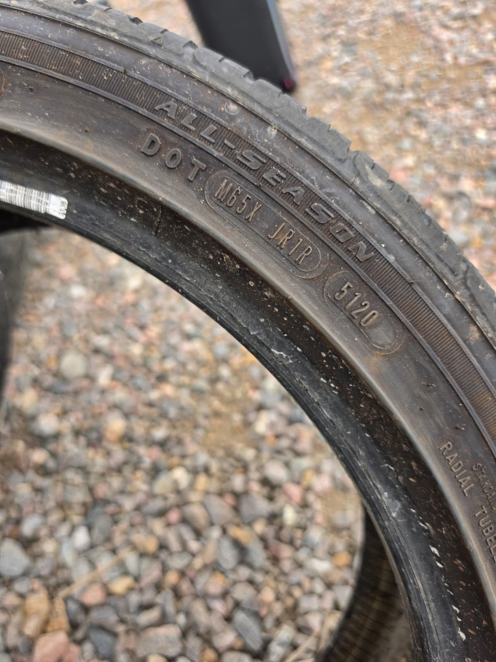 245/40R20 Single (1 Used Tire) Goodyear Eagle F1