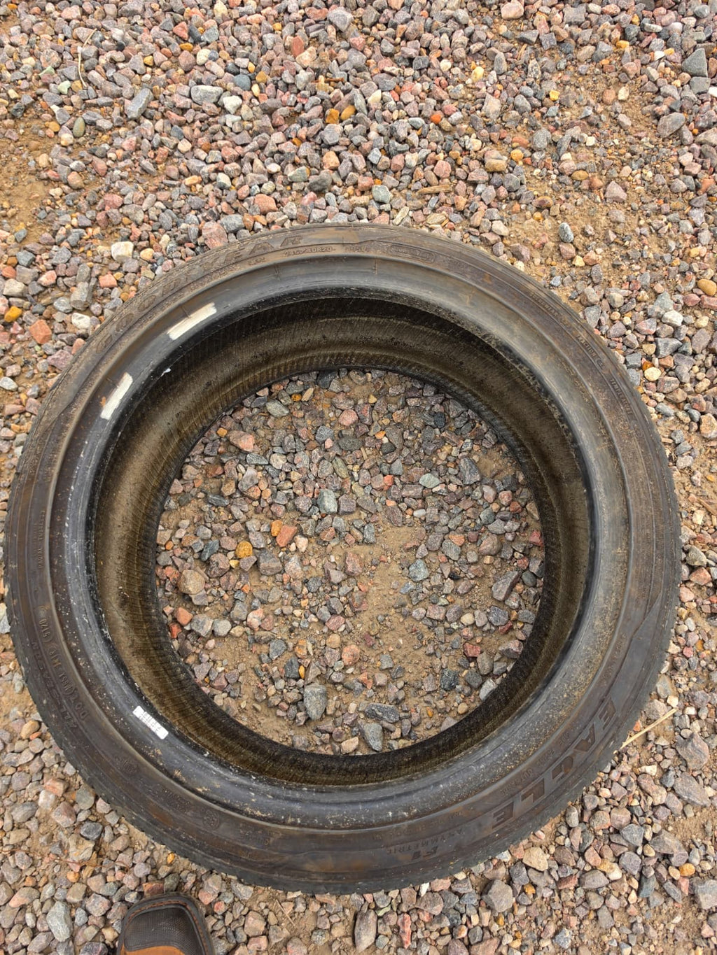 245/40R20 Single (1 Used Tire) Goodyear Eagle F1