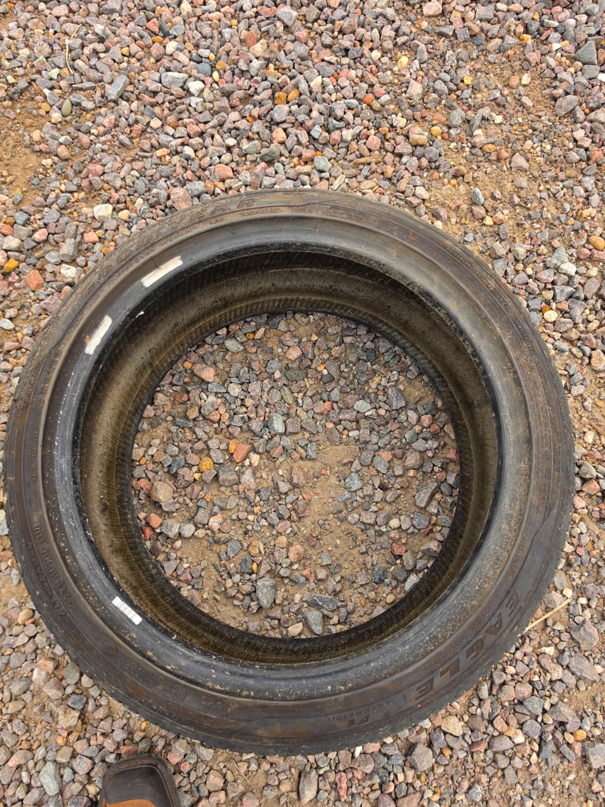 245/40R20 Single (1 Used Tire) Goodyear Eagle F1