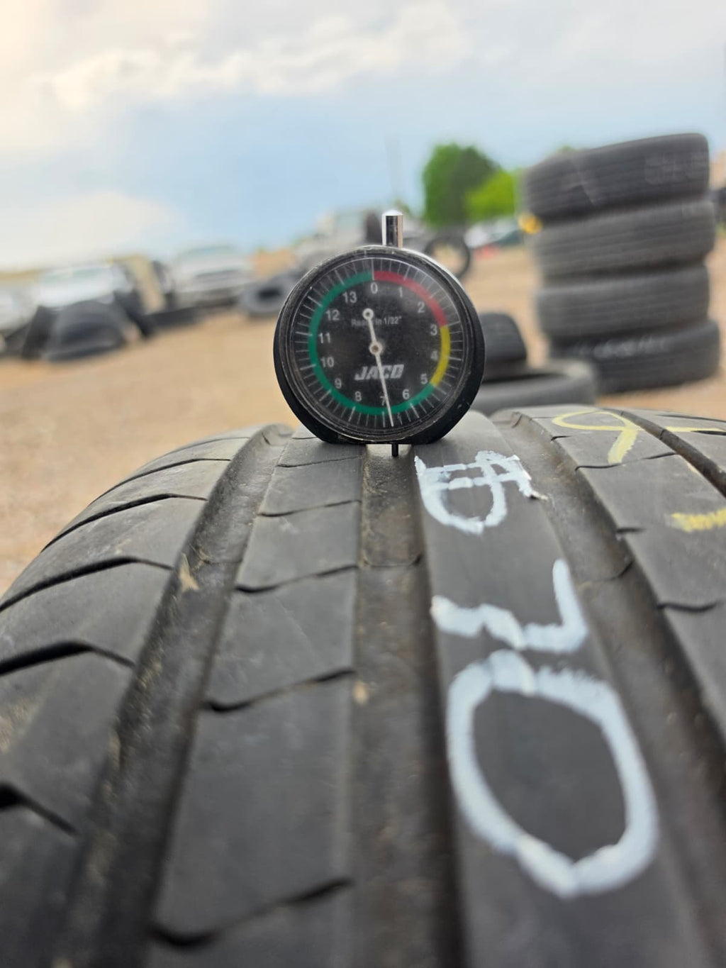 245/35R20 Single (1 Used Tire) Pirelli  P Zero