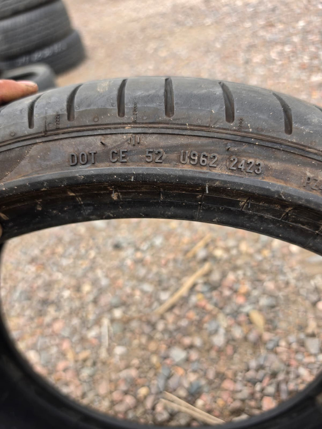 245/35R20 Single (1 Used Tire) Pirelli  P Zero