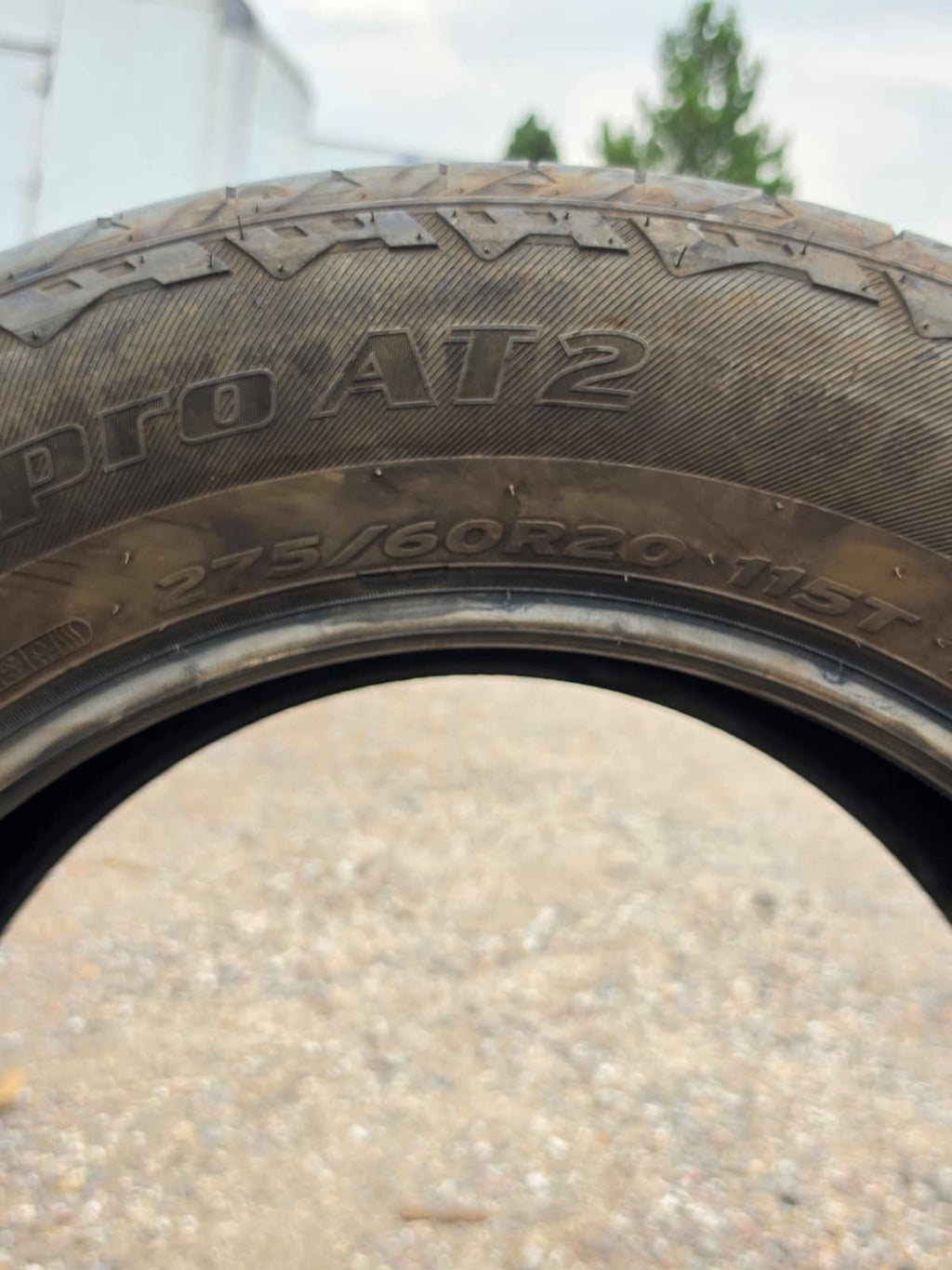275/60R20 Set (4 Used Tire) Kankook DynaPro AT2