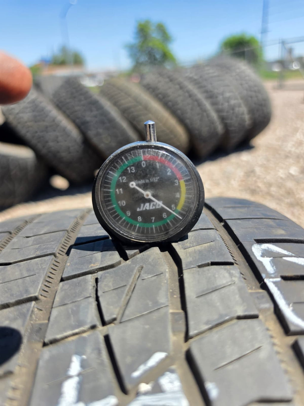 235/40R18 Single (1 Used Tire) Continental Control Contact