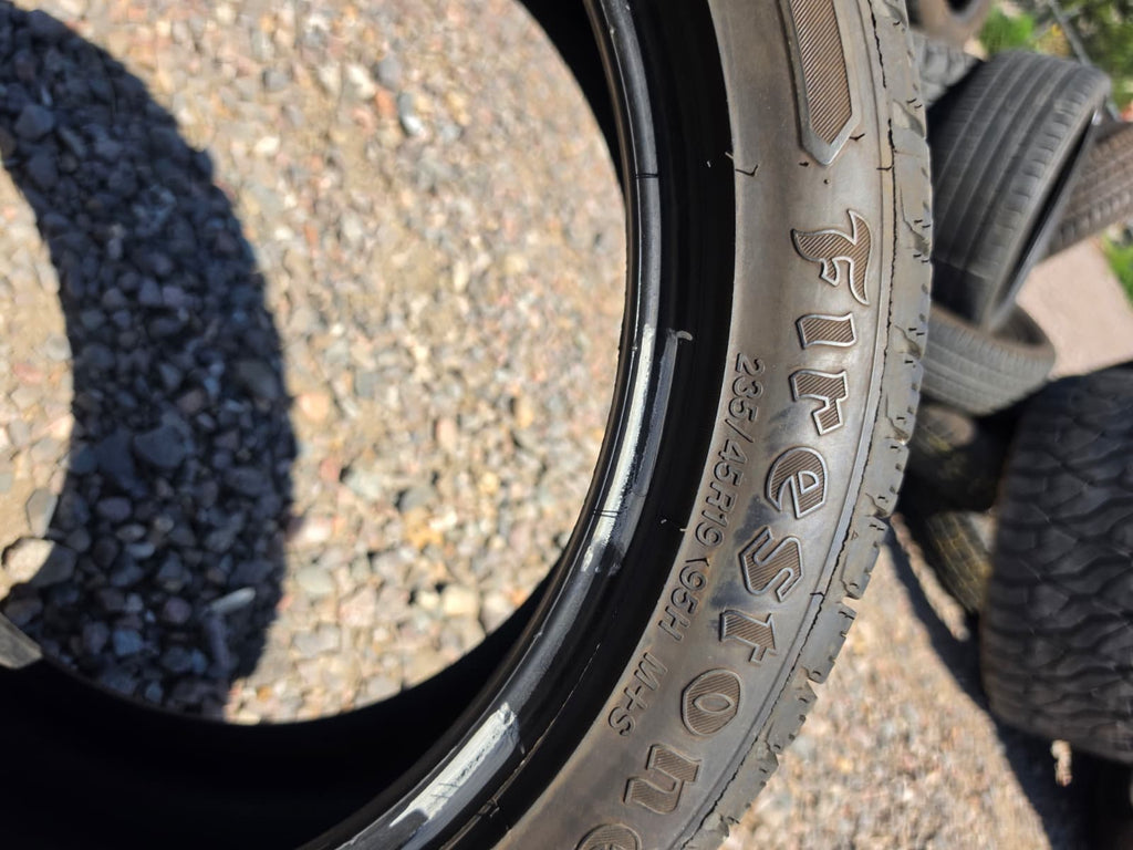 235/45R19 Single (1 Used Tire) Firestone Destination