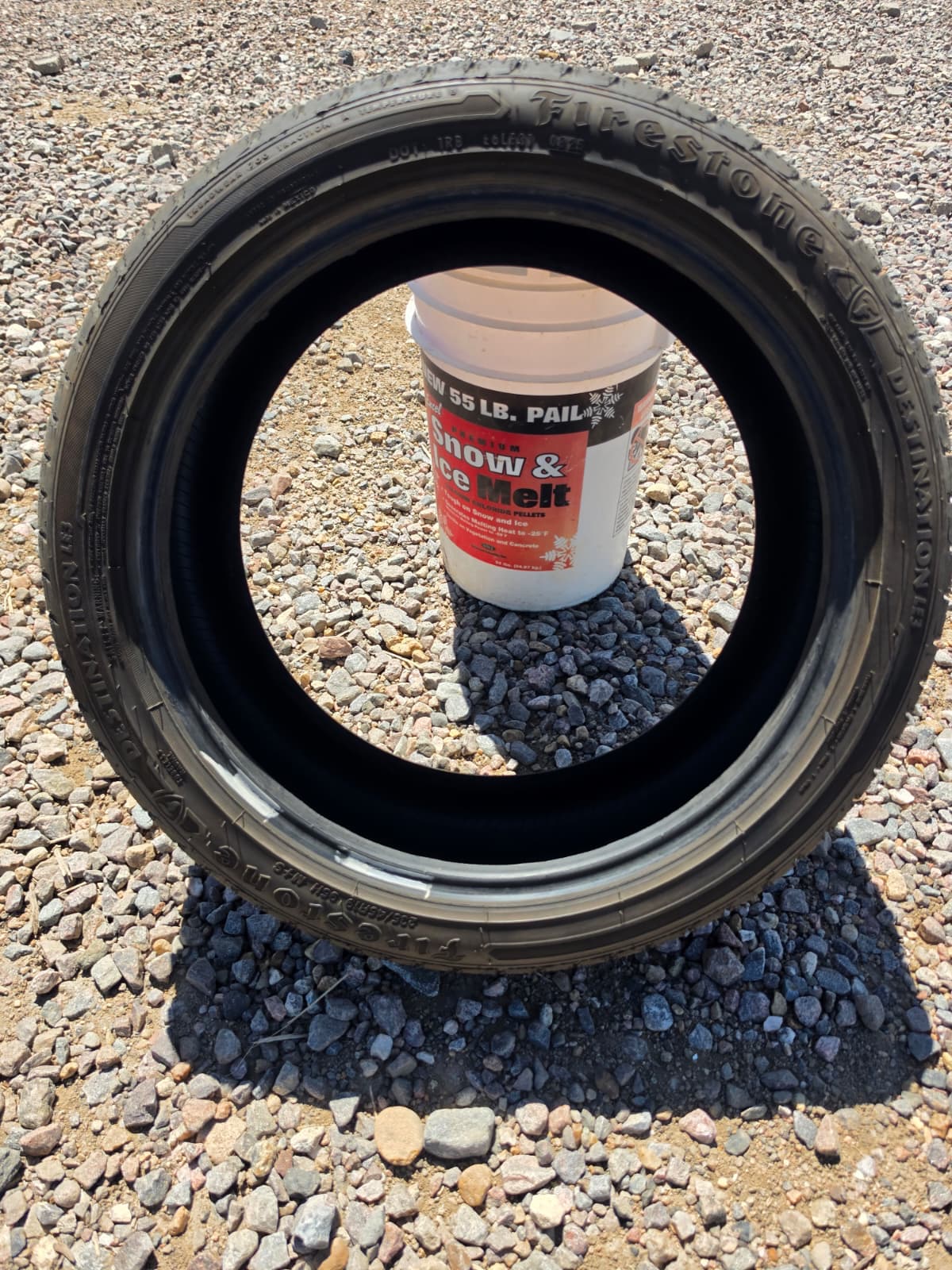235/45R19 Single (1 Used Tire) Firestone Destination