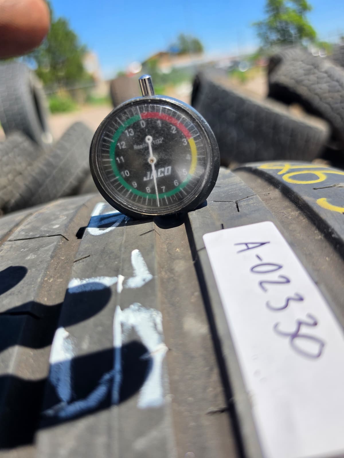 265/40R19 Single (1 Used Tire) Continental Extreme Contact Sport