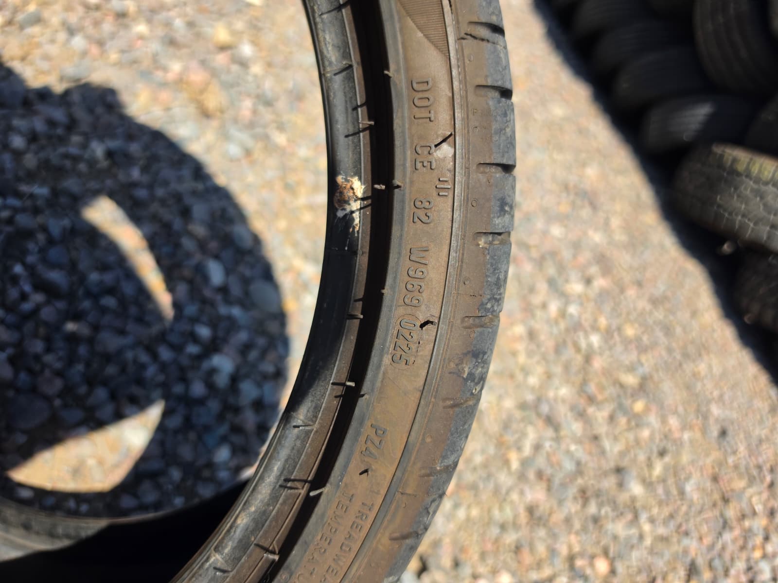 275/30R20 Single (1 Used Tire) Pirelli Pzero