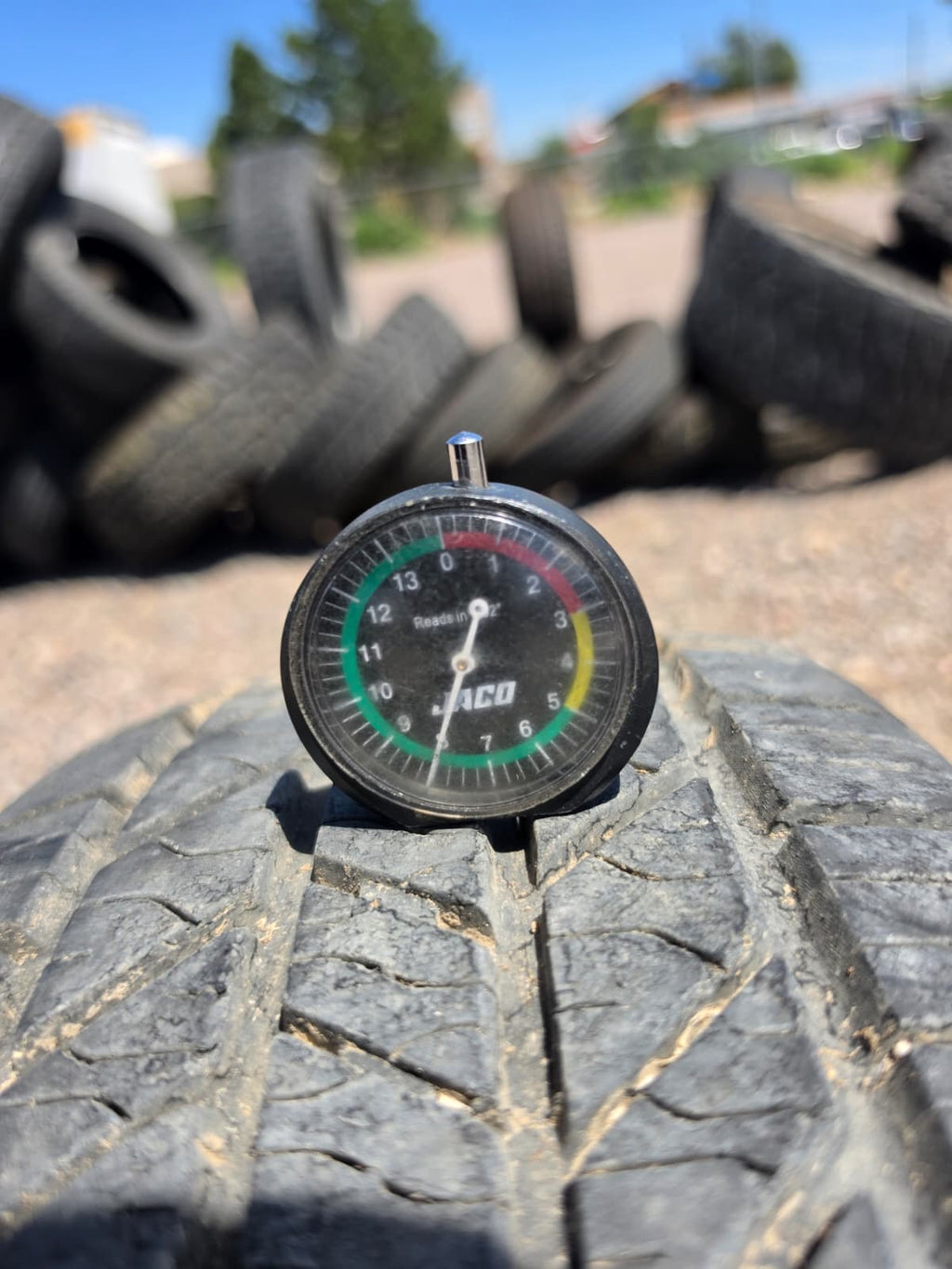 235/70R15 Single (1 Used Tire) Hankook Optimo