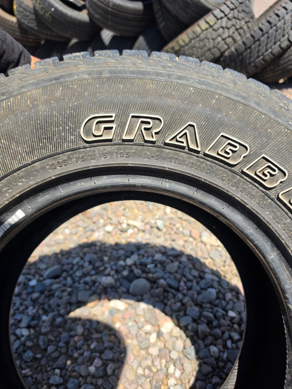 235/75R15 Single (1 Used Tire) General Graber