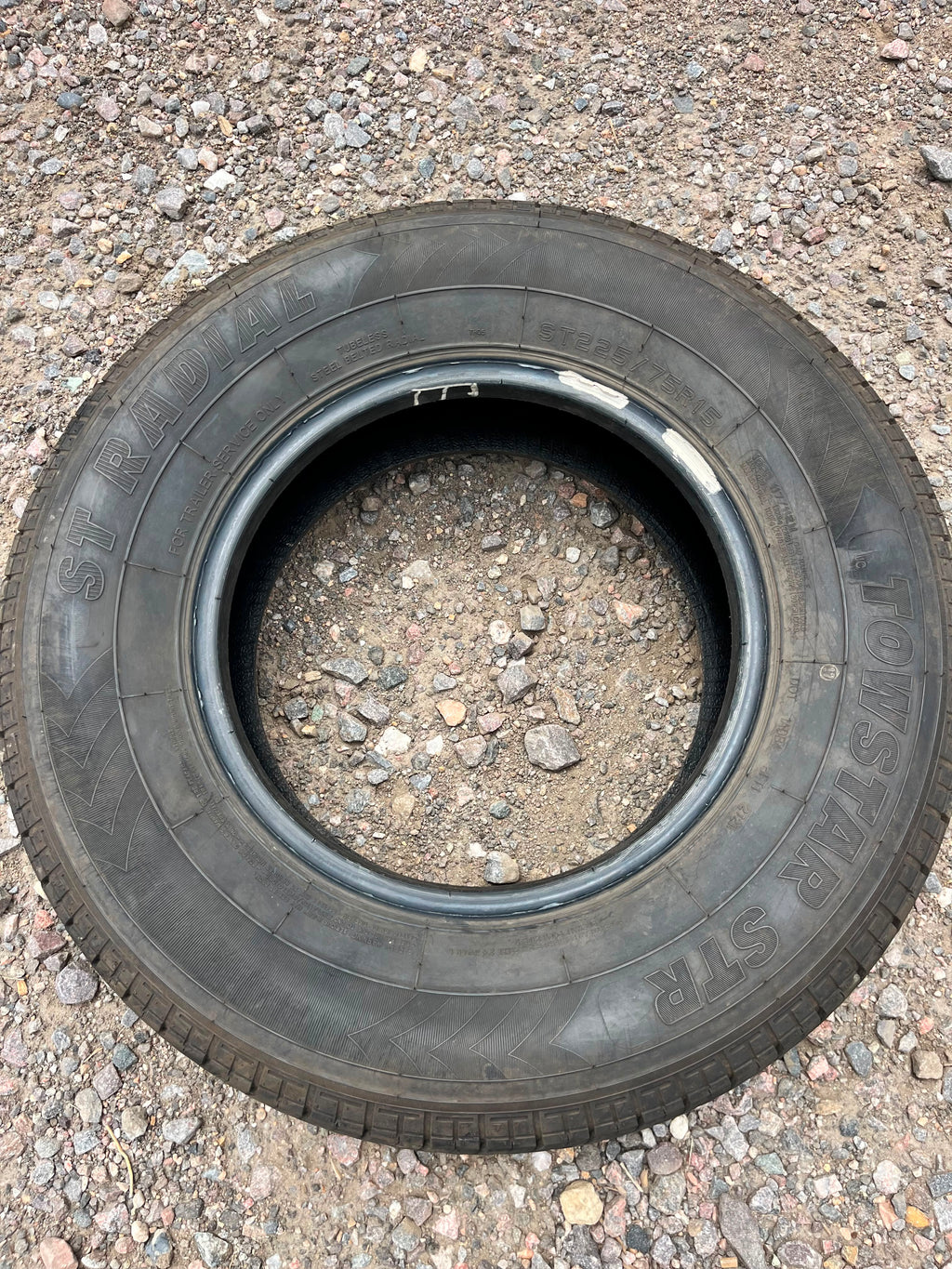 ST225/75R15 Set (4 Used Tires) ST Radial Towstar STR