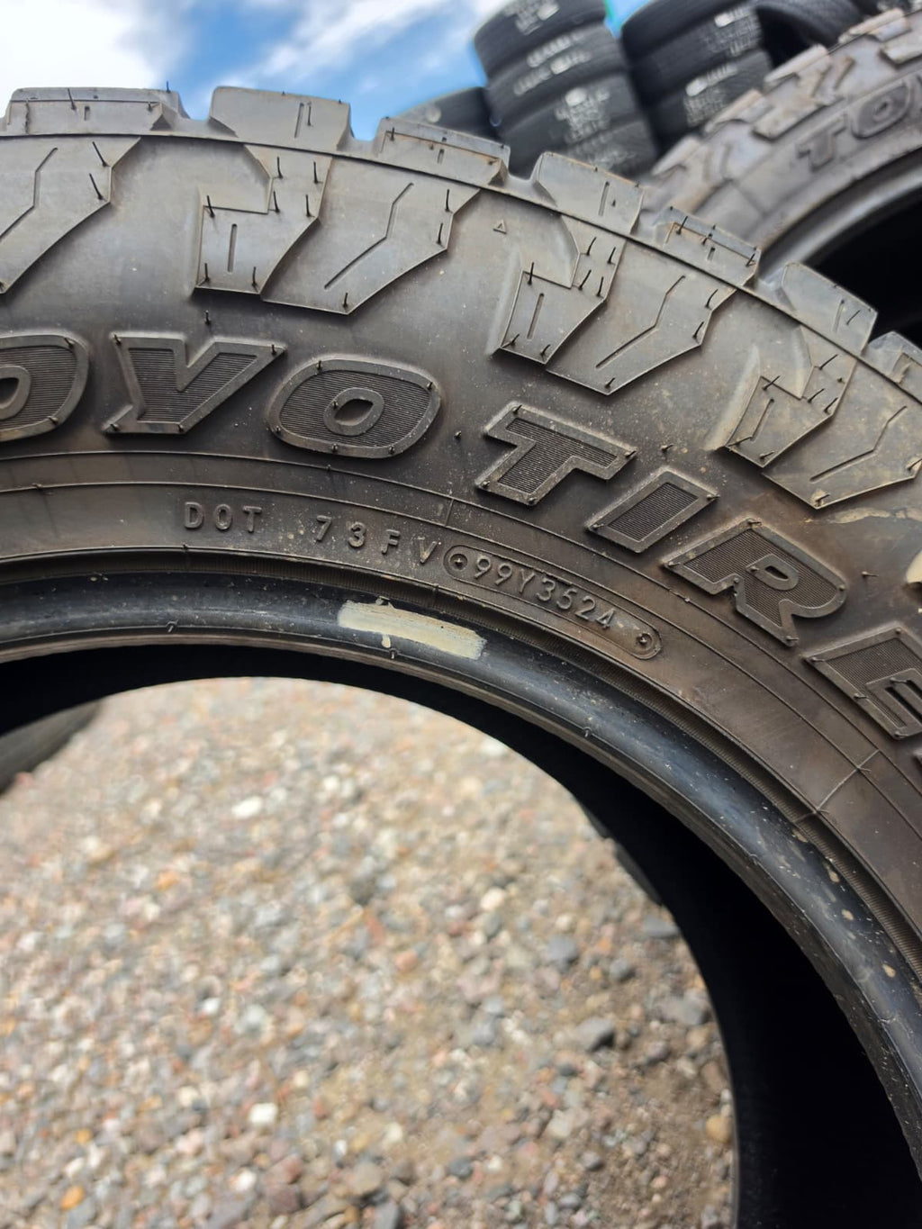 LT35x11.50R20 Single (1 Used Tire) Toyo Open Country
