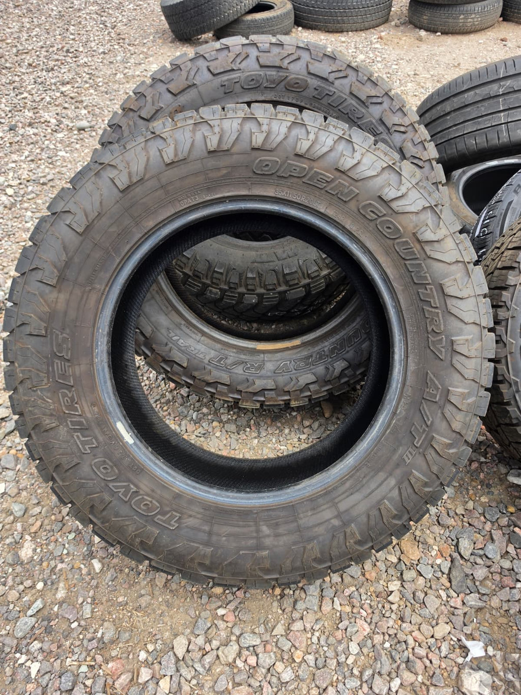 LT35x11.50R20 Single (1 Used Tire) Toyo Open Country