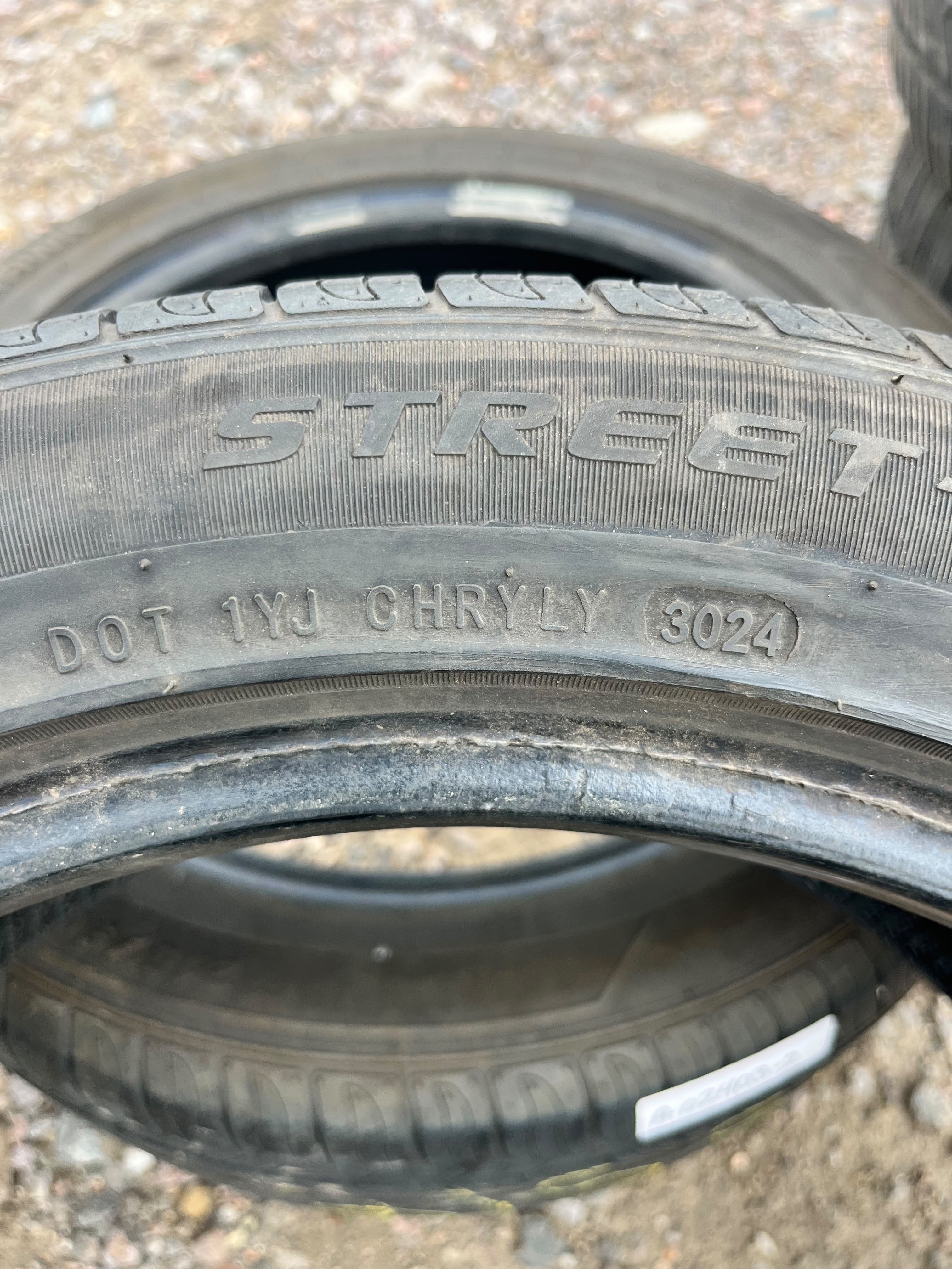 215/50R17 Pair (2 Used Tires) Blackhawk Street—H