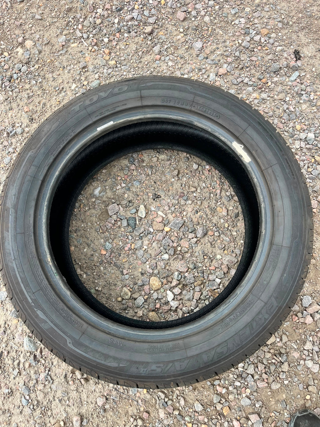 255/50R20 Set (4 Used Tires) Toyo Extensa