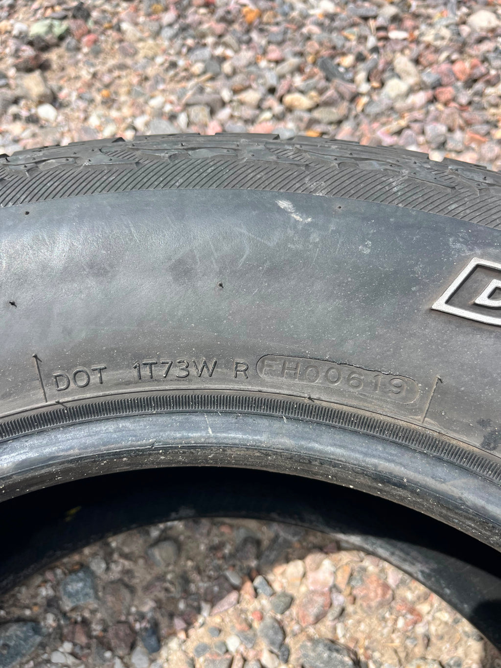 265/65R17 Pair (2 Used Tires)  Hankook Dynapro ATM