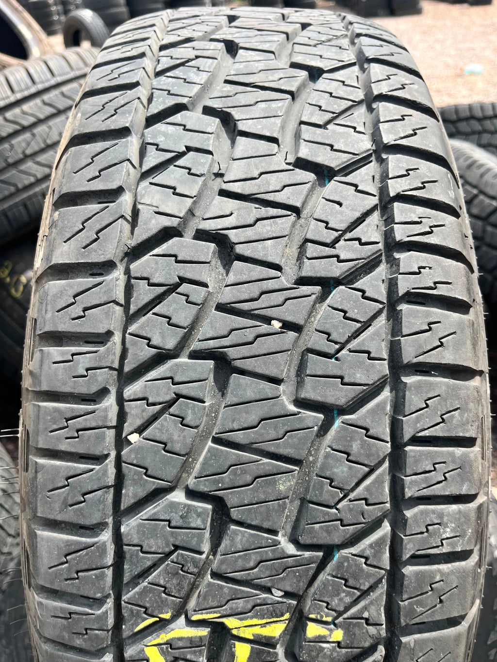 265/65R17 Pair (2 Used Tires)  Hankook Dynapro ATM
