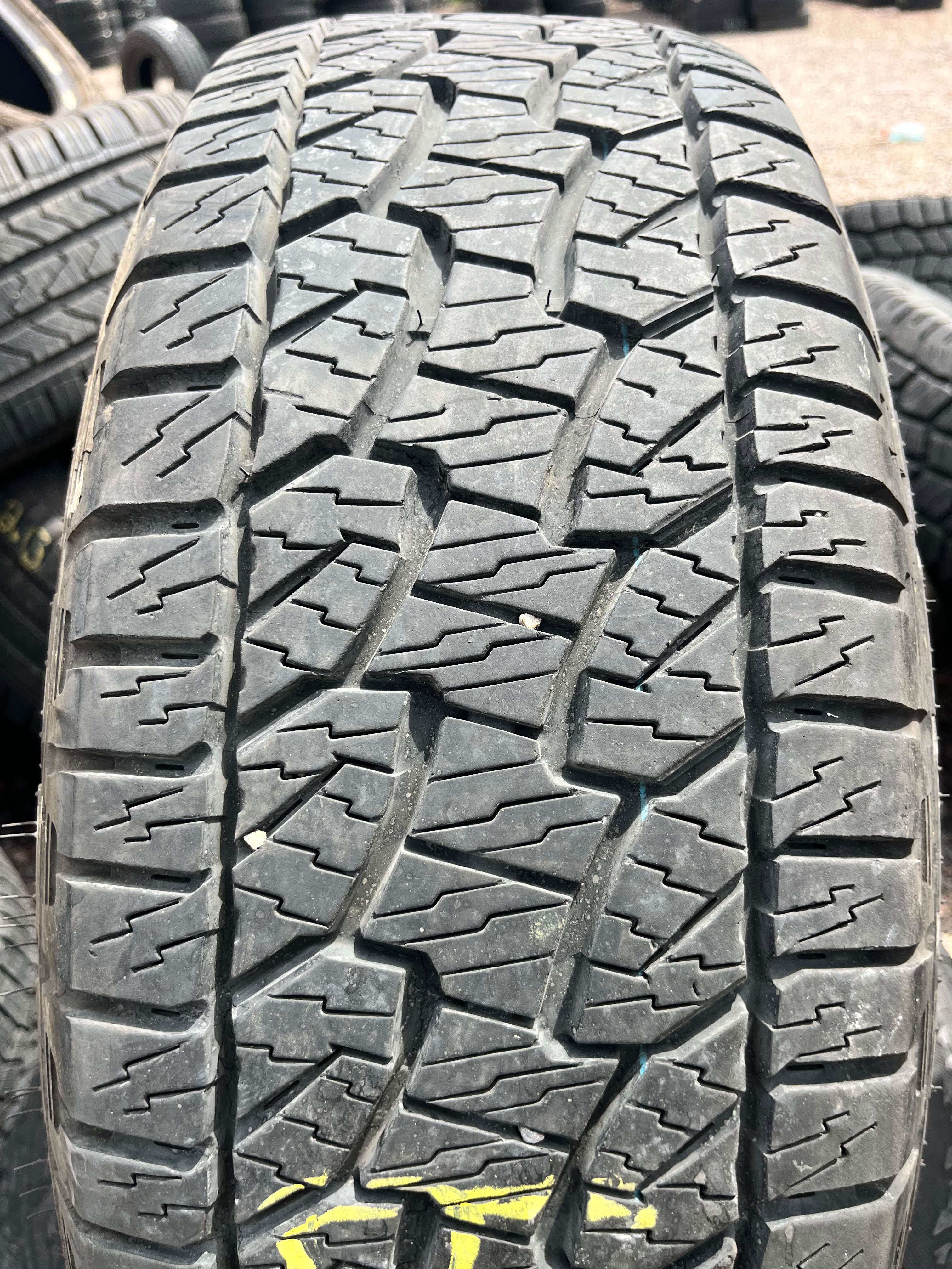 265/65R17 Pair (2 Used Tires)  Hankook Dynapro ATM