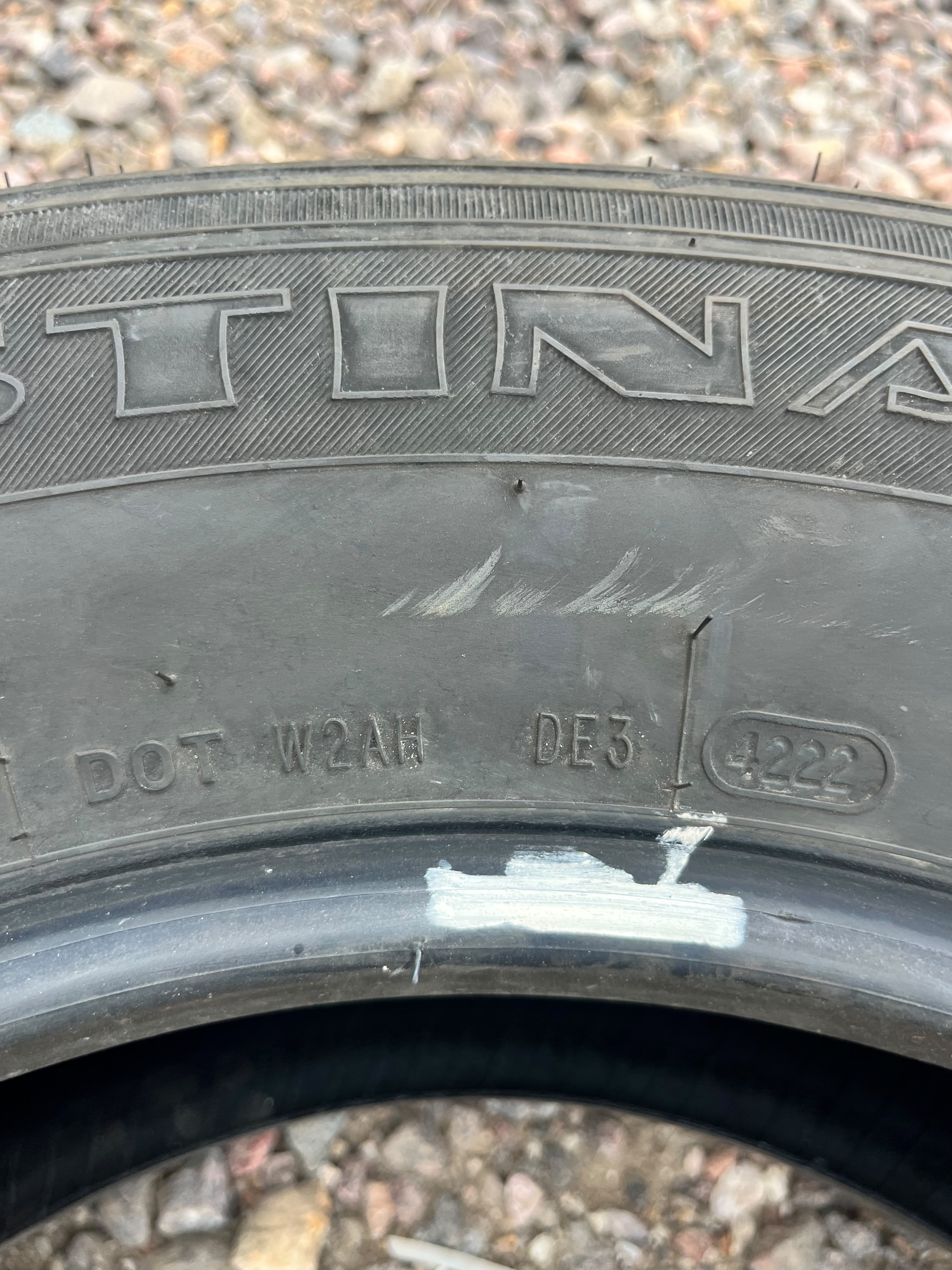265/65R17 Single (1 Used Tire) Firestone Destination LE2