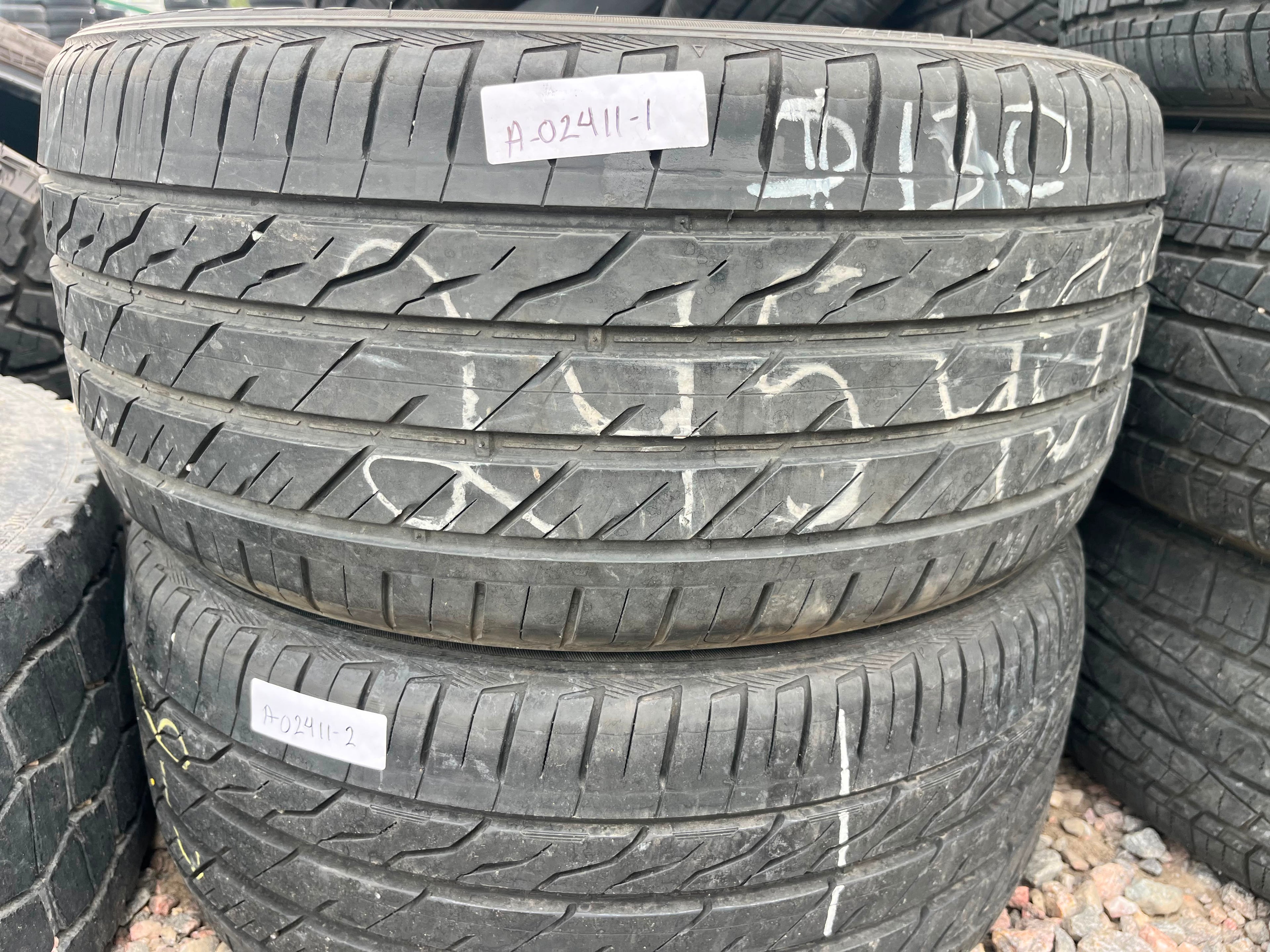 245/40R18 Pair (2 Used Tires) Landsail LS588 UHP