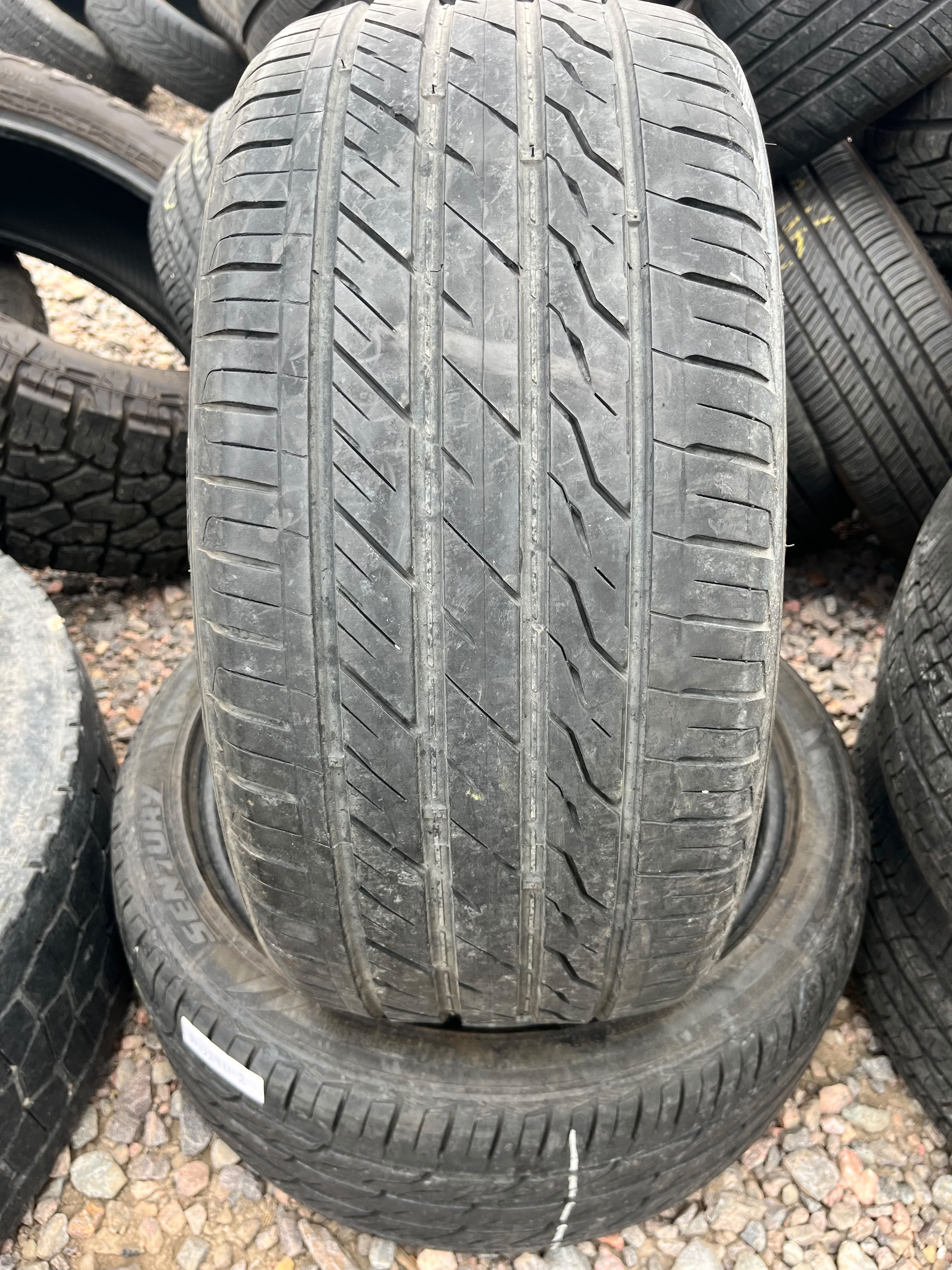 245/40R18 Pair (2 Used Tires) Landsail LS588 UHP