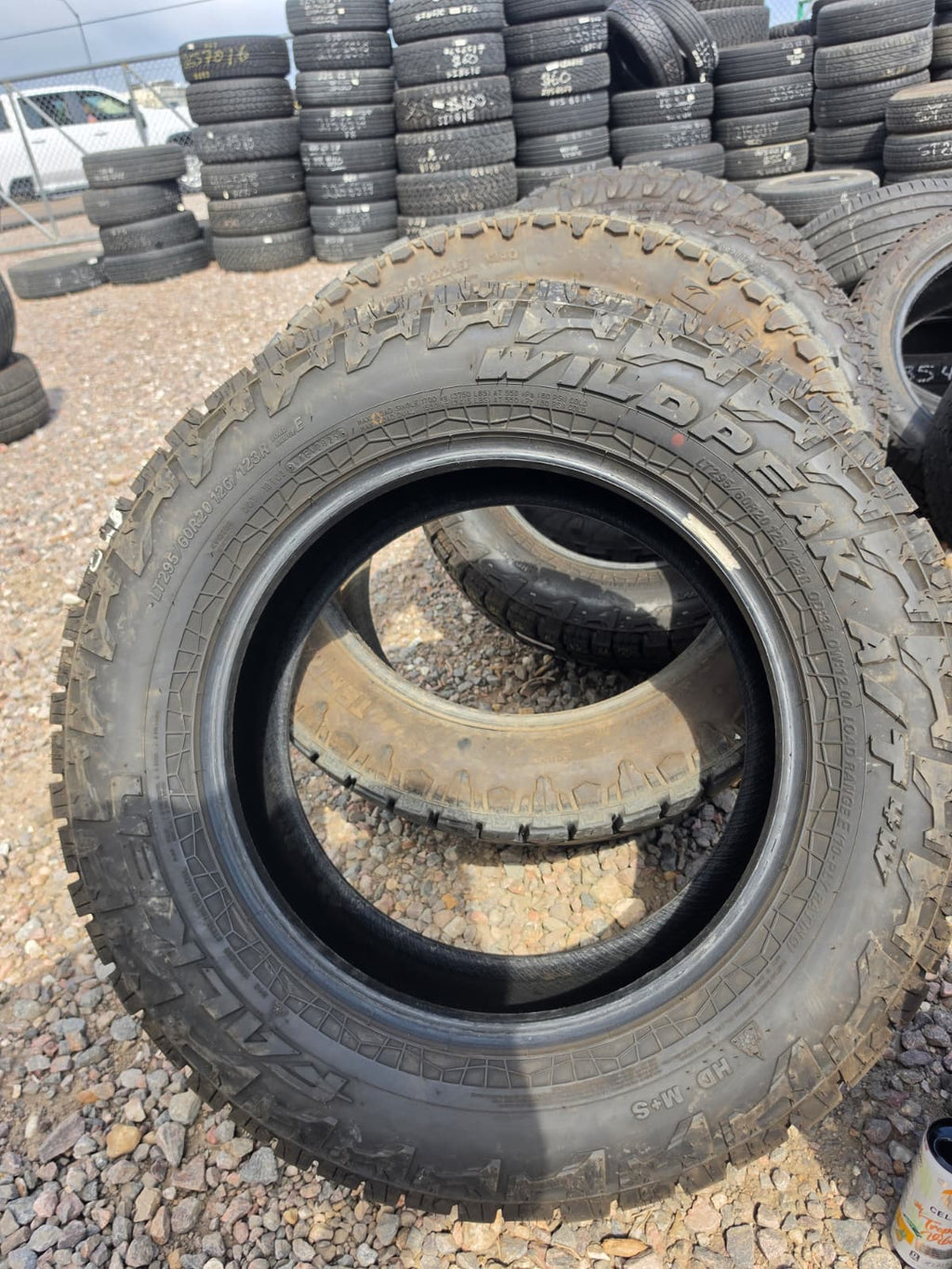 LT295/60R20 Single (1 Used Tire) Falken Wild Peak