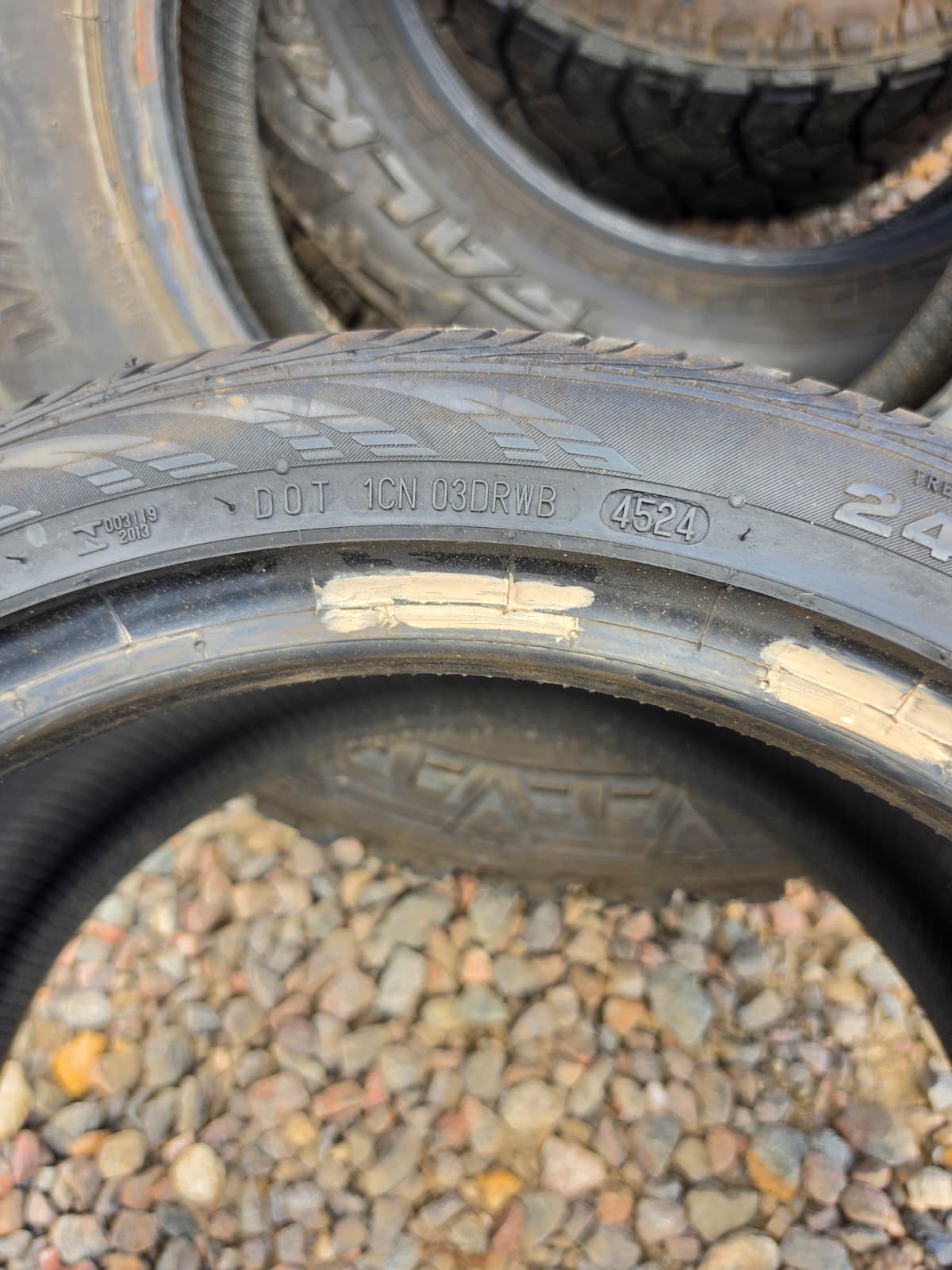 245/40R17 Single (1 Used Tire) Continental ContiProContact