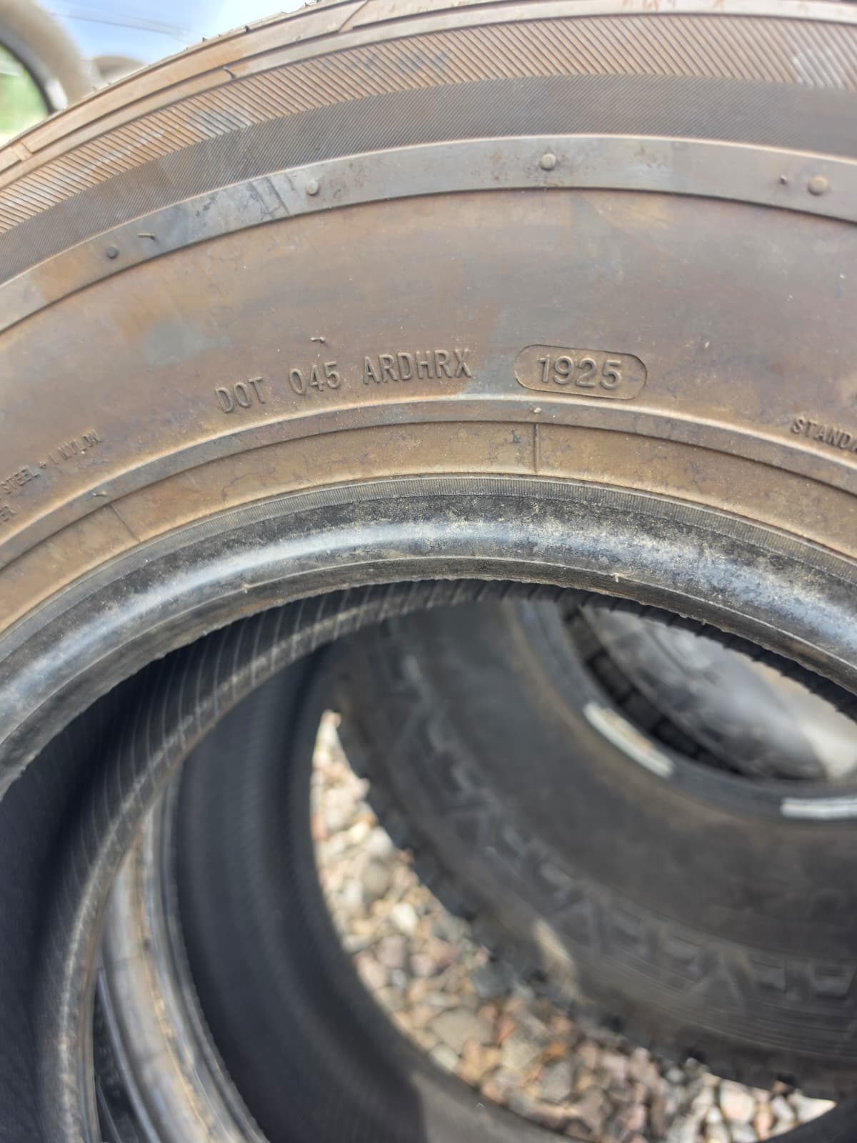 ST225/75R15 Single (1 Used Tire) Free Country D207 Pro
