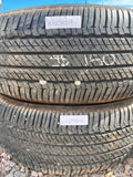 245/55R19 Pair (2 Used Tires) Bridgestone Dueler