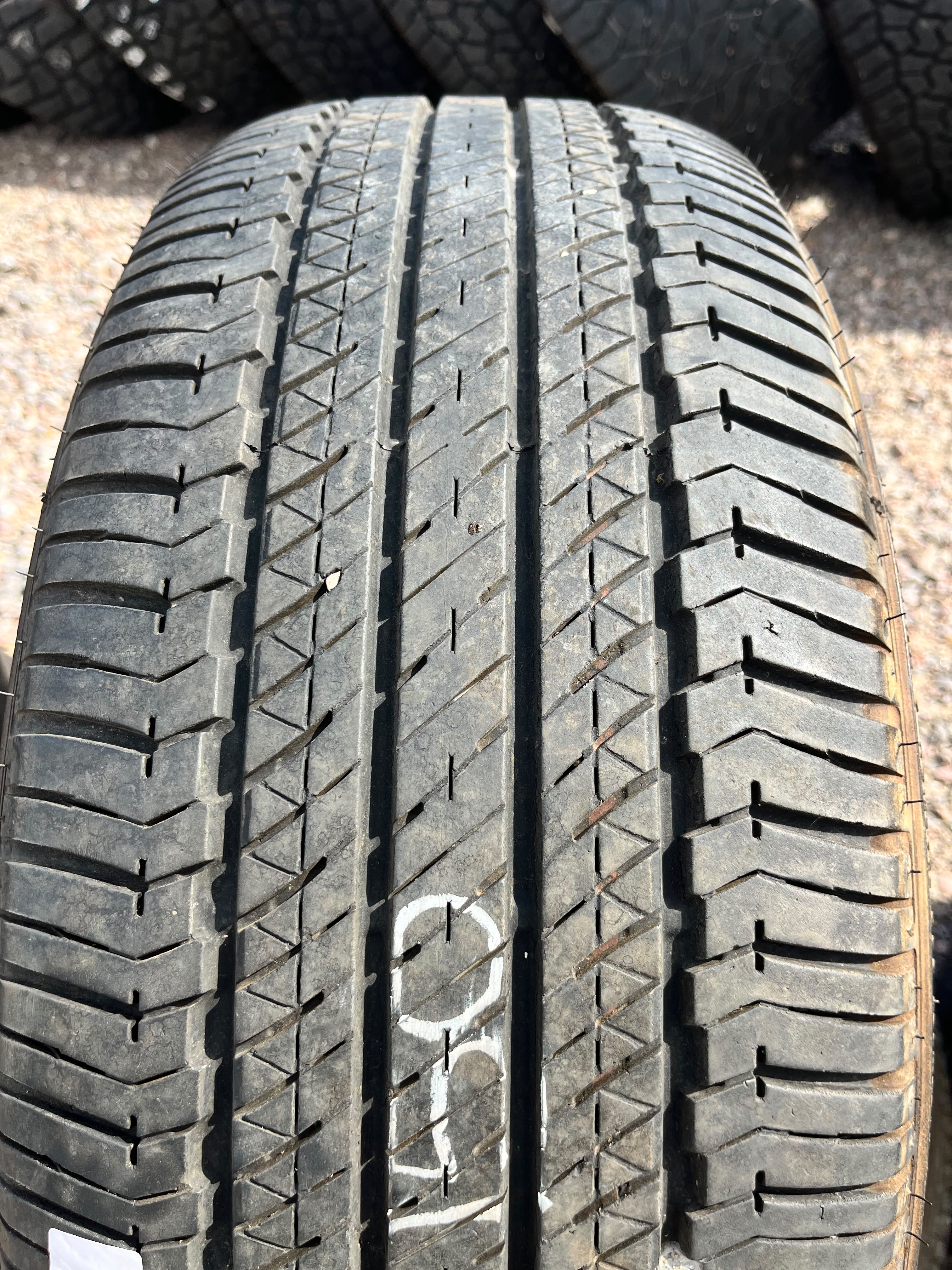 245/55R19 Pair (2 Used Tires) Bridgestone Dueler