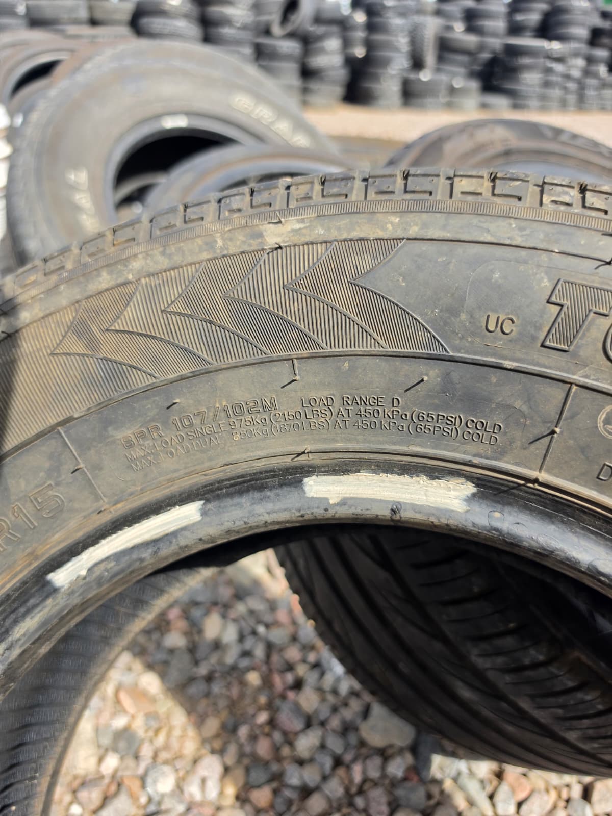 ST205/75R15 Single (1 Used Tire) Towstar Str St Radial