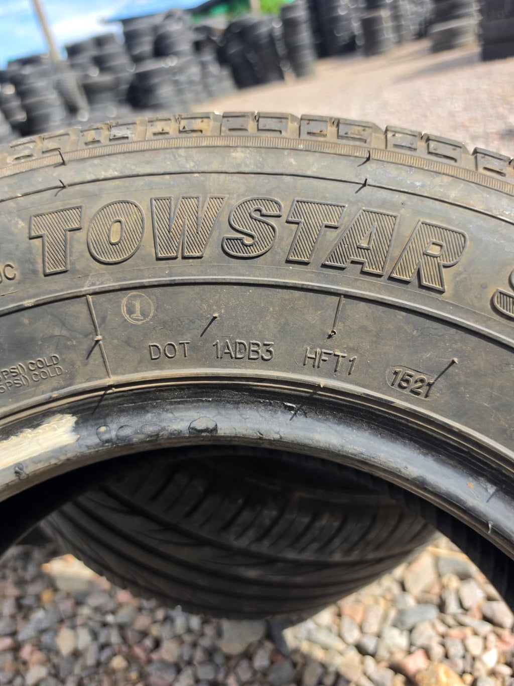 ST205/75R15 Single (1 Used Tire) Towstar Str St Radial