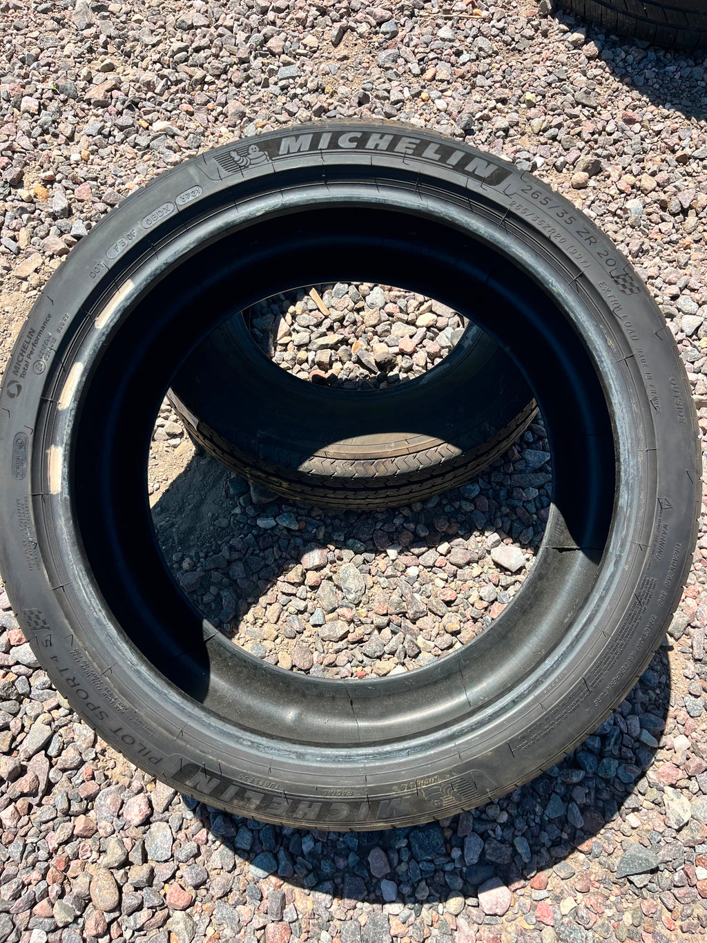 265/35R20 Single (1 Used Tire) Michelin Pilot Sport 4