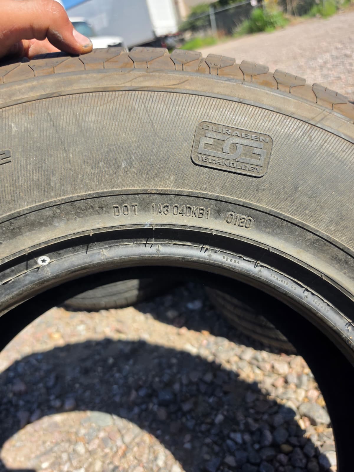 255/70R16 Single (1 Used Tire) General Grabber Stx2