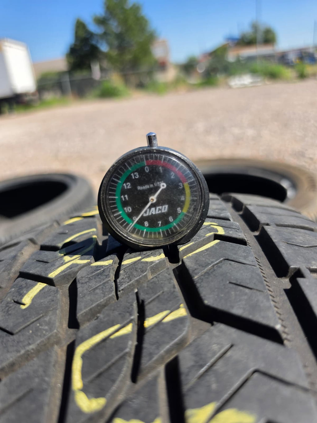 245/60R18 Single (1 Used Tire) Continental Terrain Contact