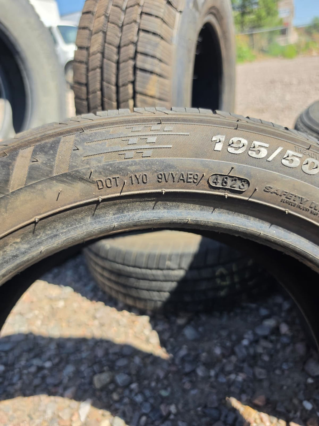 195/50R16 Single (1 Used Tire) Kumho Ecsta