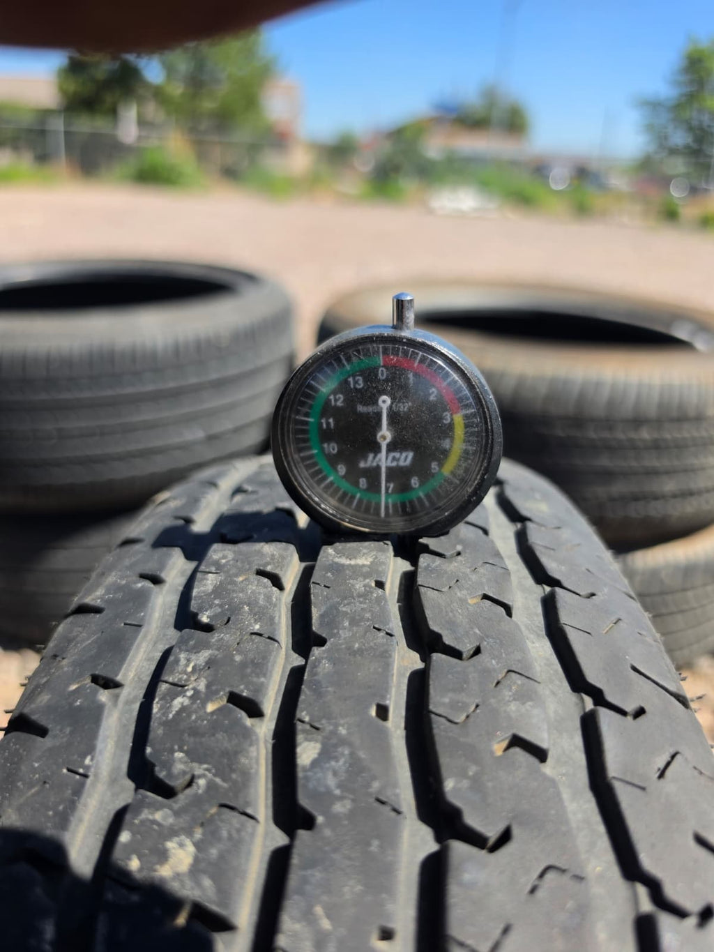ST175/80R13 Single (1 Used Tire) Towstar Str ST Radial