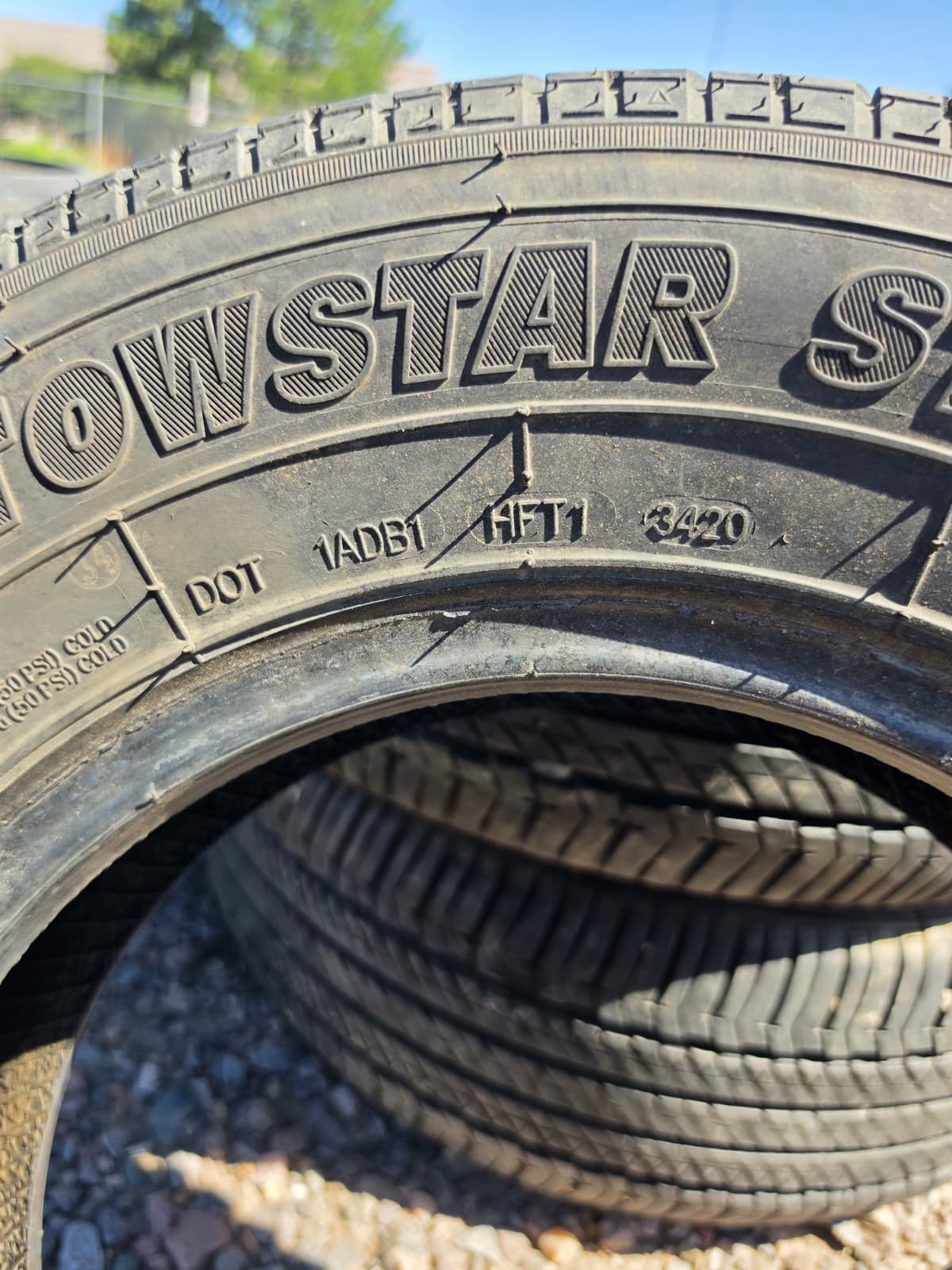 ST175/80R13 Single (1 Used Tire) Towstar Str ST Radial