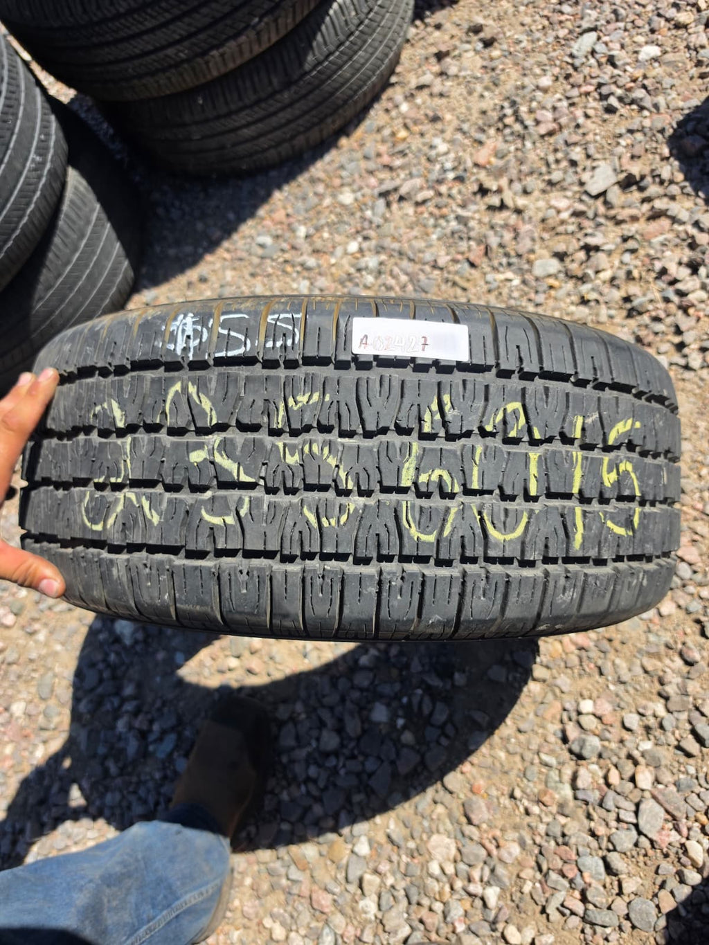 235/60R15 Single (1 Used Tires) Bfgoodrich Radial T/A