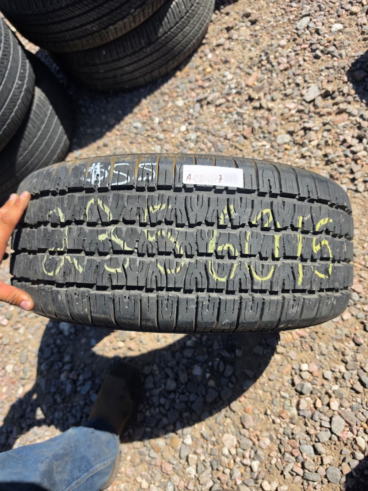 235/60R15 Single (1 Used Tires) Bfgoodrich Radial T/A