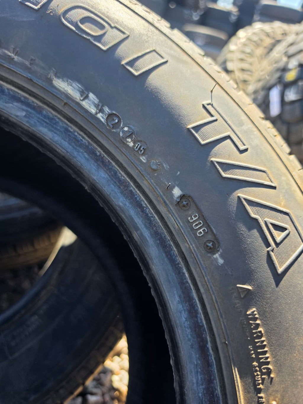 235/60R15 Single (1 Used Tires) Bfgoodrich Radial T/A