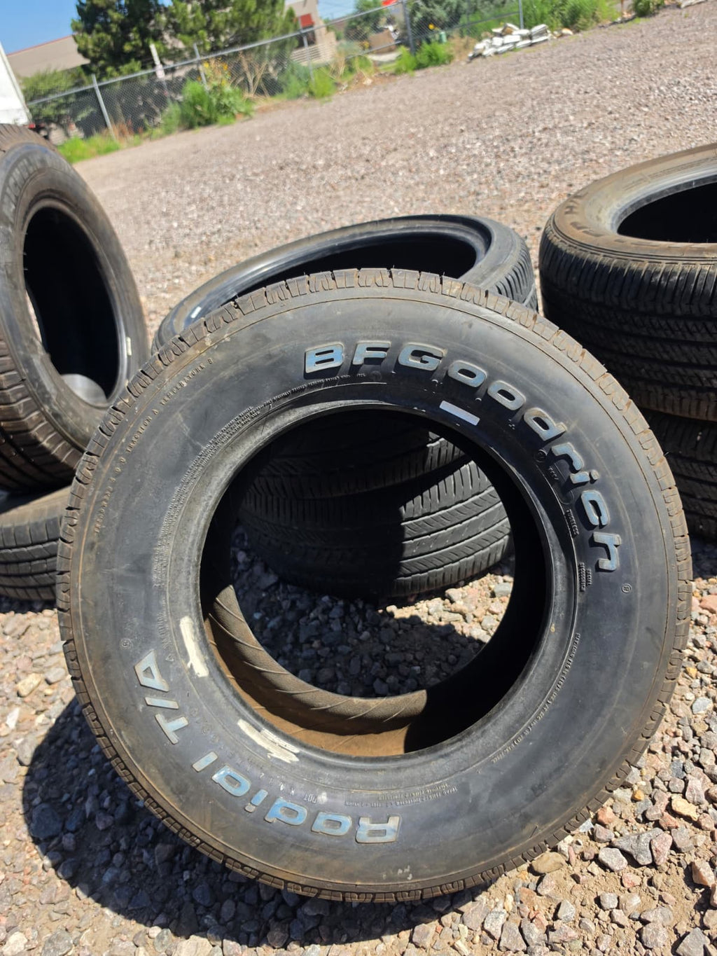 245/60R14 Single (1 Used Tire) Bfgoodrich Radial T/A
