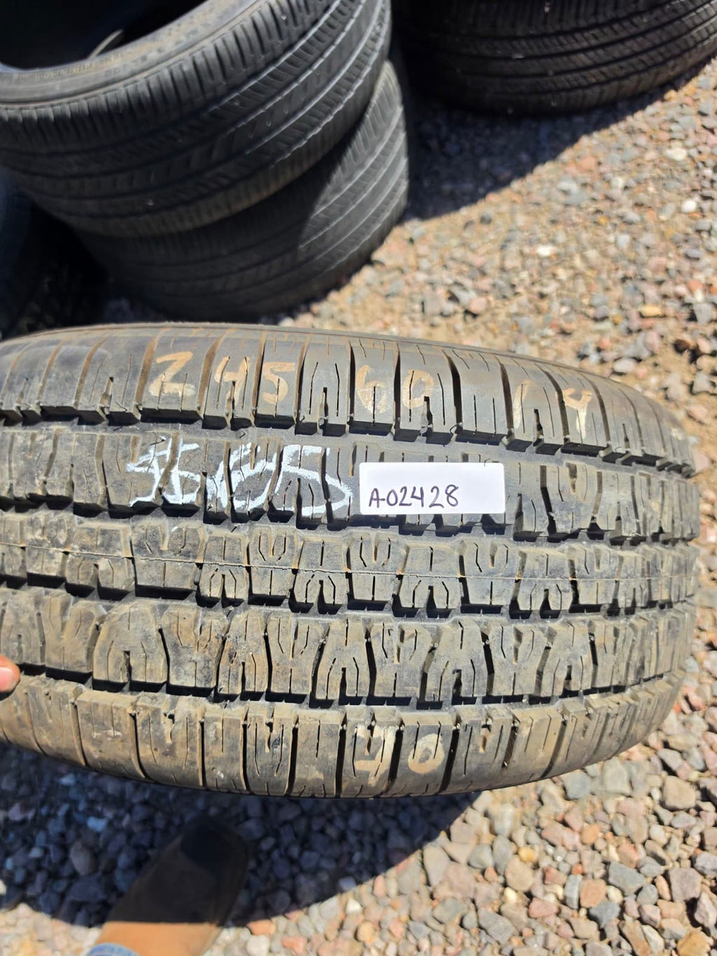 245/60R14 Single (1 Used Tire) Bfgoodrich Radial T/A