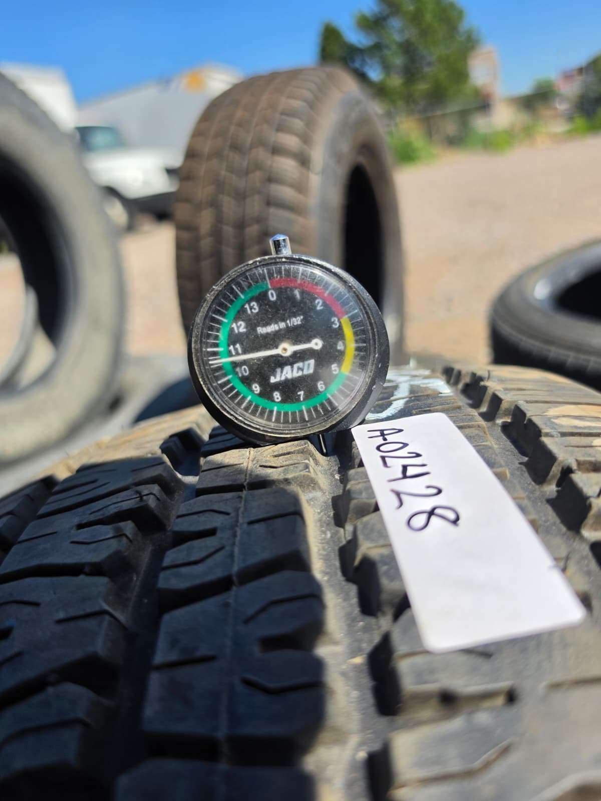 245/60R14 Single (1 Used Tire) Bfgoodrich Radial T/A