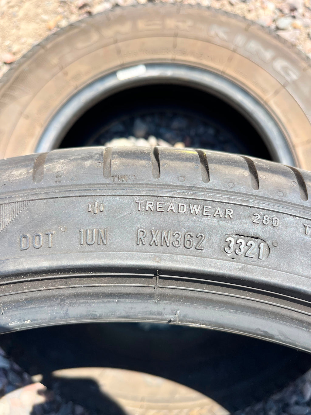 255/35R20 Single (1 Used Tire) Pirelli P Zero