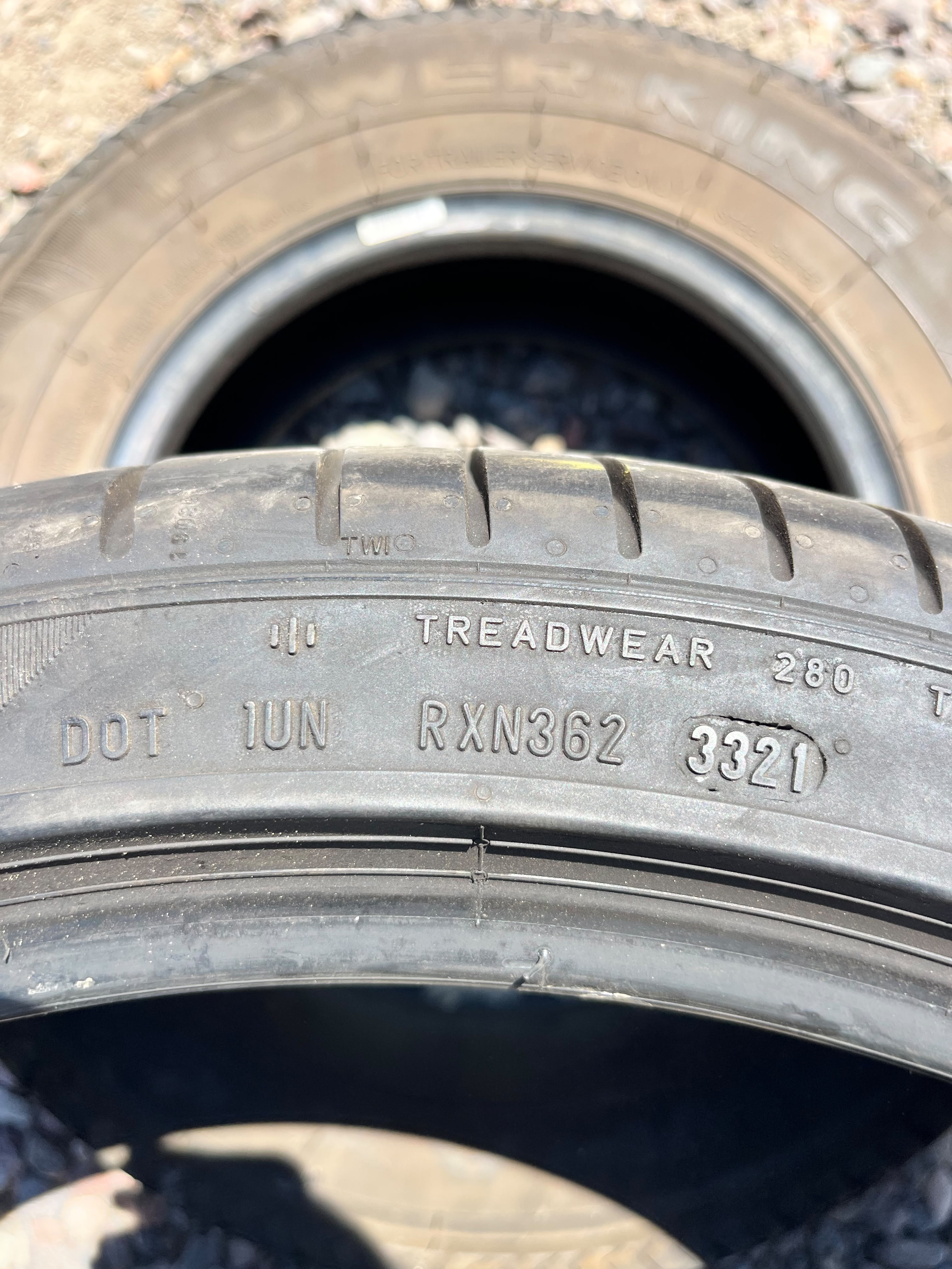 255/35R20 Single (1 Used Tire) Pirelli P Zero