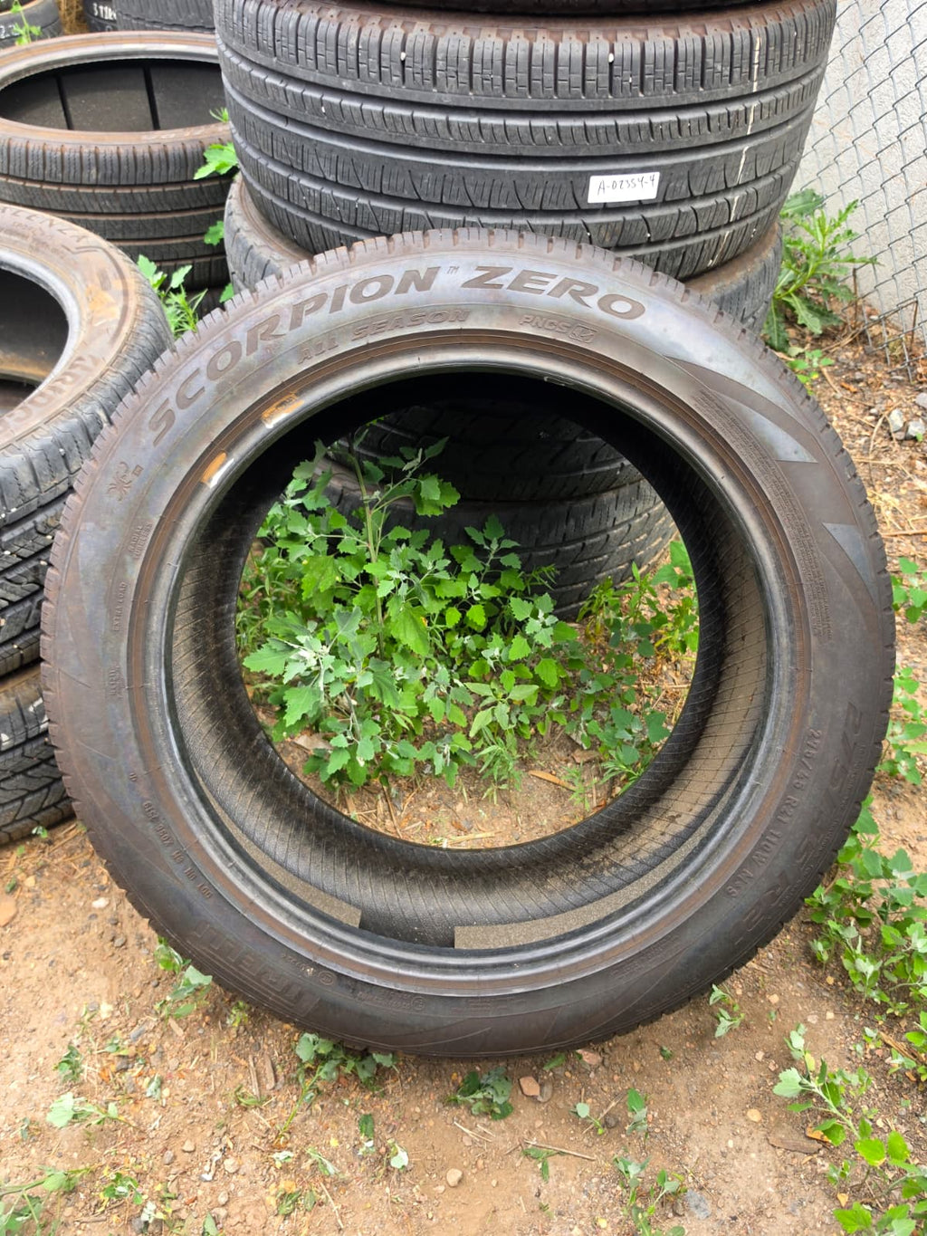 275/45R21 Set (4 Used Tires) Pirelli Scorpion Zero