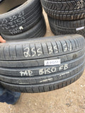 245/35R21 Pair (2 Used Tires) Pirelli P Zero